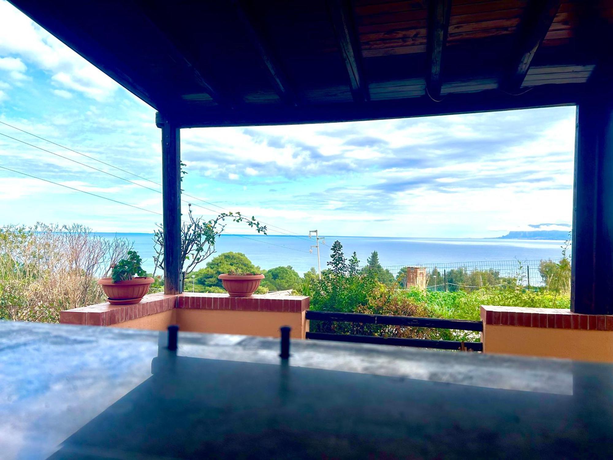 La Terrazza Su Pispisa Villa Castellammare del Golfo Kültér fotó