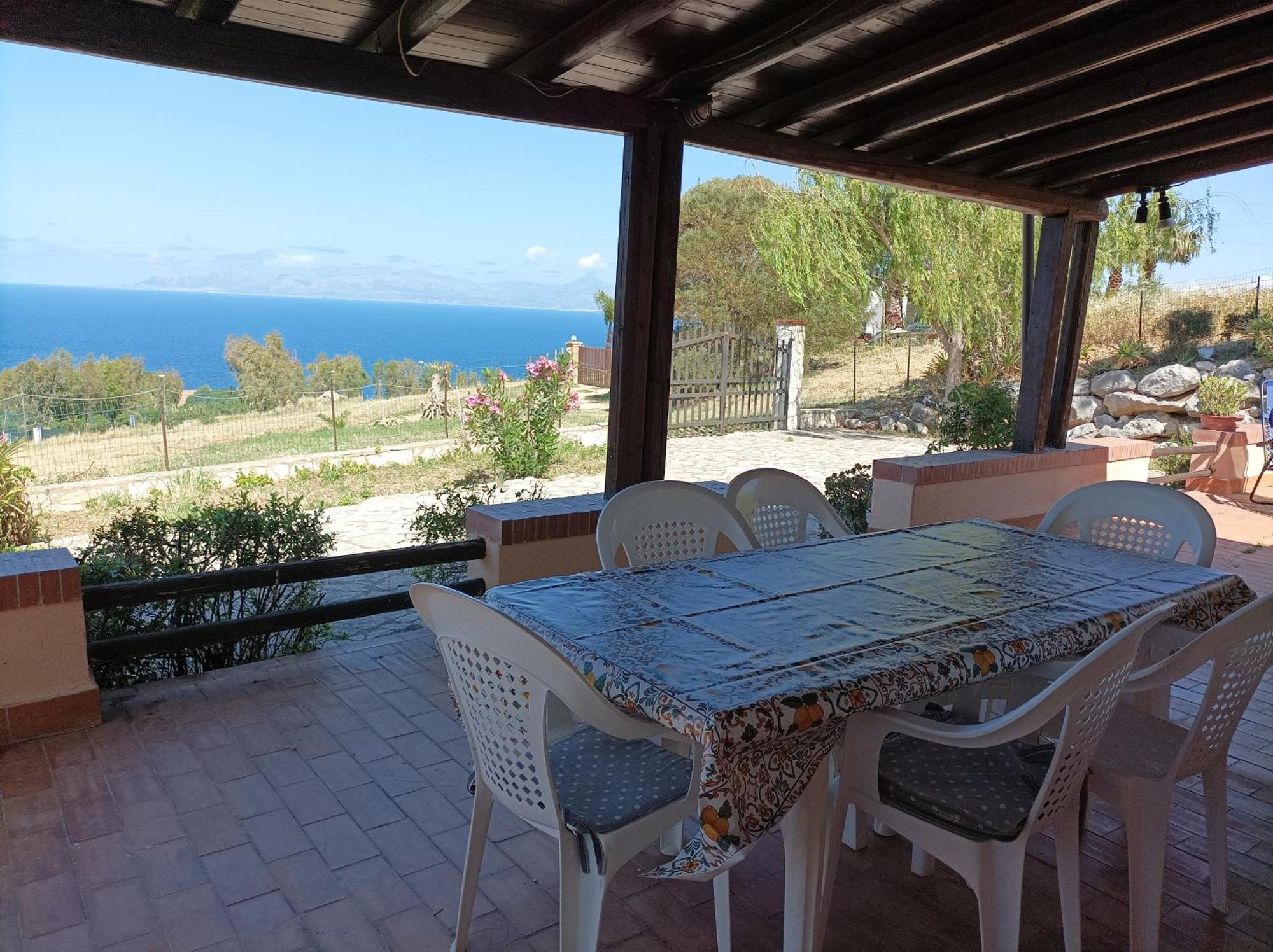 La Terrazza Su Pispisa Villa Castellammare del Golfo Kültér fotó