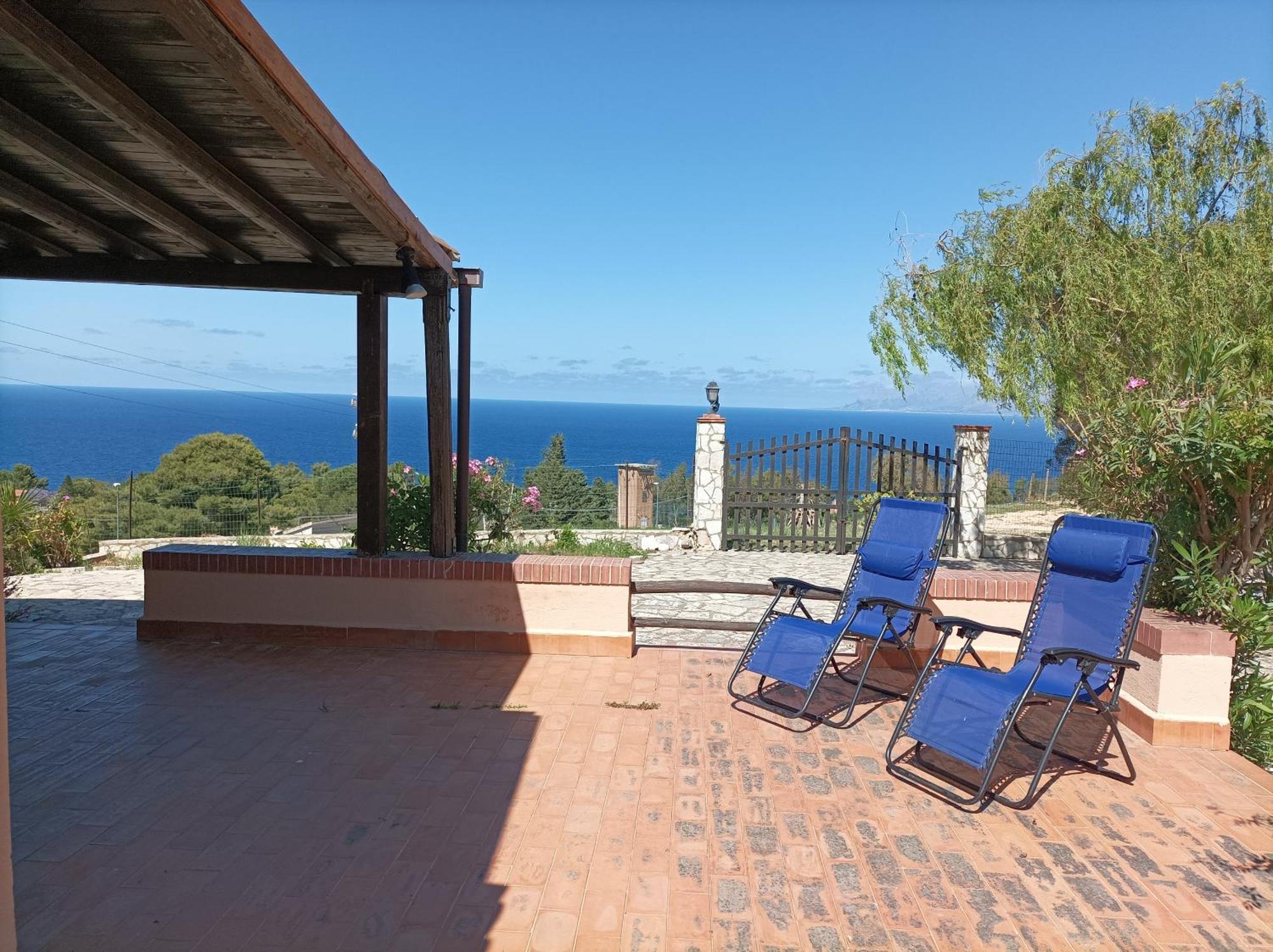 La Terrazza Su Pispisa Villa Castellammare del Golfo Kültér fotó